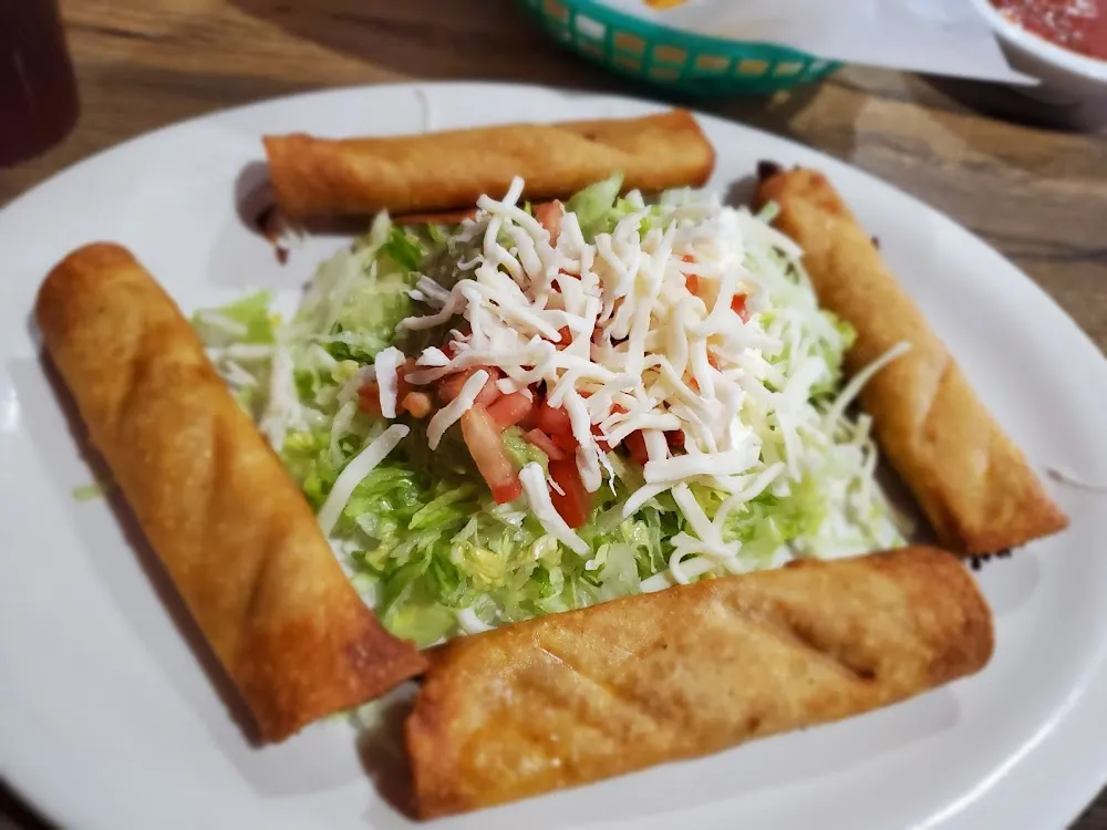 Beef Flautas Dinner